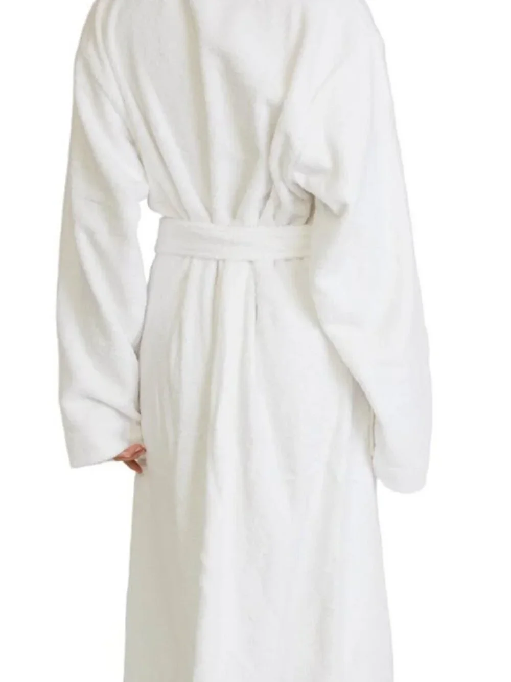 Turkish Cotton Pleated Bathrobe S/M